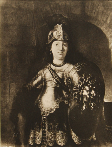 Woman in Oriental Head Dress